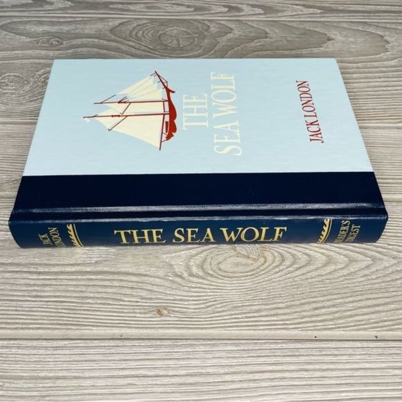 Readers digest Vintage Hardcover The Sea Wolf by Jack London book collectible - Picture 3 of 8